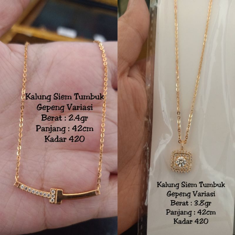 Detail Gambar Kalung Emas Model Rantai Nomer 51