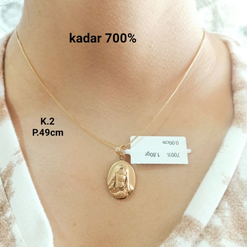 Detail Gambar Kalung Emas Model Rantai Nomer 53