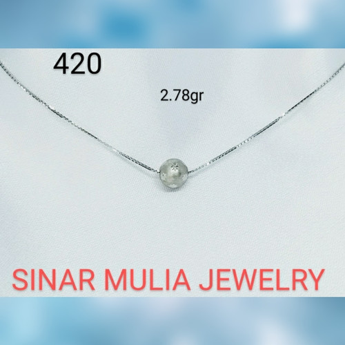 Detail Gambar Kalung Emas Putih Nomer 49