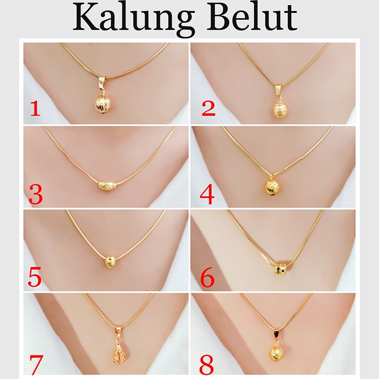 Detail Gambar Kalung Emas Terbaru Nomer 3