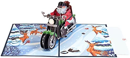 Detail Biker Frohe Weihnachten Motorrad Nomer 3