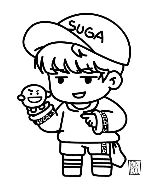 Detail Bts Suga Cute Nomer 11