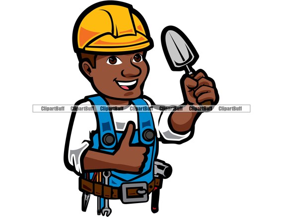 Detail Construction Worker Cad Block Nomer 2