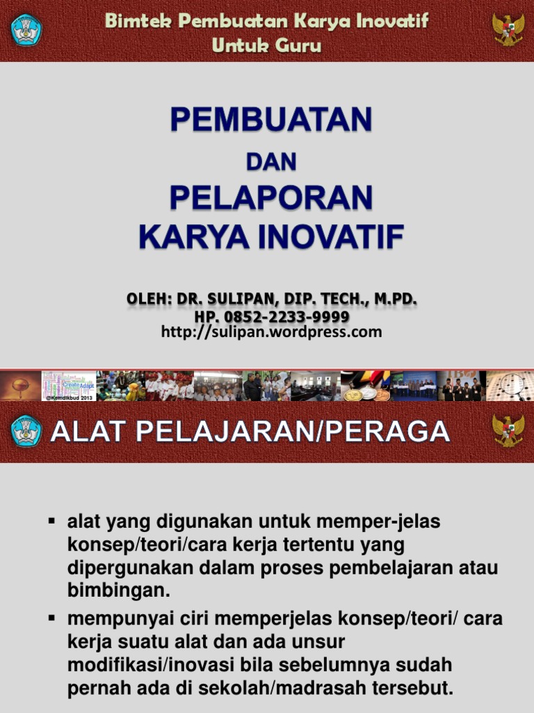 Detail Contoh Karya Inovatif Alat Peraga Sd Nomer 22