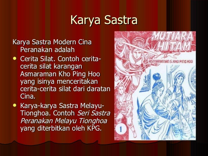 Detail Contoh Karya Sastra Modern Nomer 20