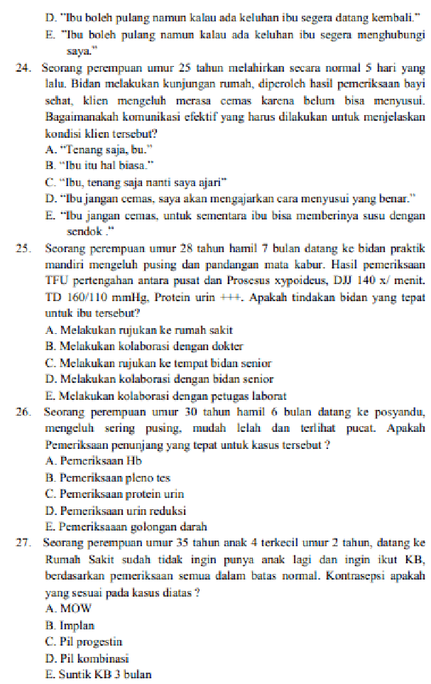 Detail Contoh Kasus Kebidanan Dan Penanganannya Nomer 24