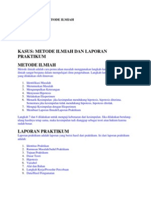 Detail Contoh Kasus Metode Ilmiah Tentang Hewan Nomer 9