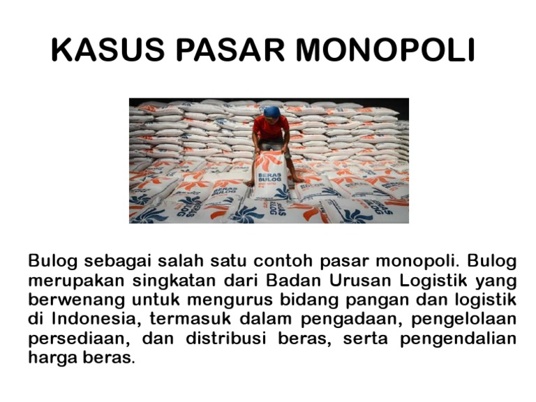 Contoh Kasus Pasar Monopoli - KibrisPDR