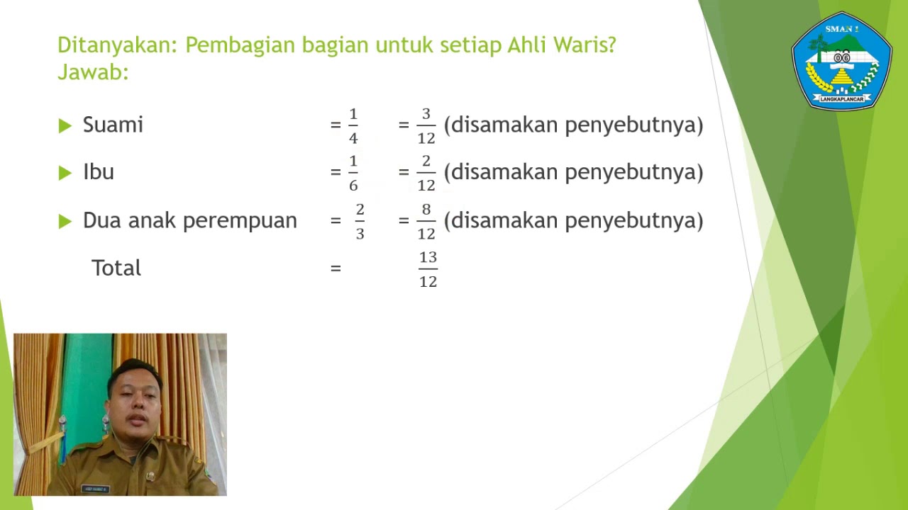 Detail Contoh Kasus Pembagian Warisan Nomer 24