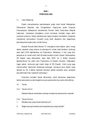Detail Contoh Kasus Problem Solving Nomer 16