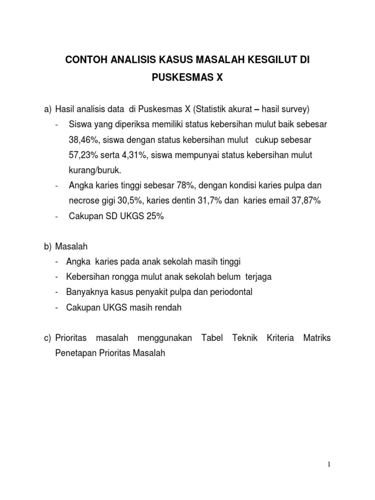 Detail Contoh Kasus Problem Solving Nomer 9