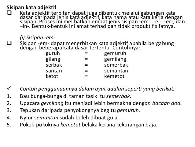 Detail Contoh Kata Adjektif Nomer 39