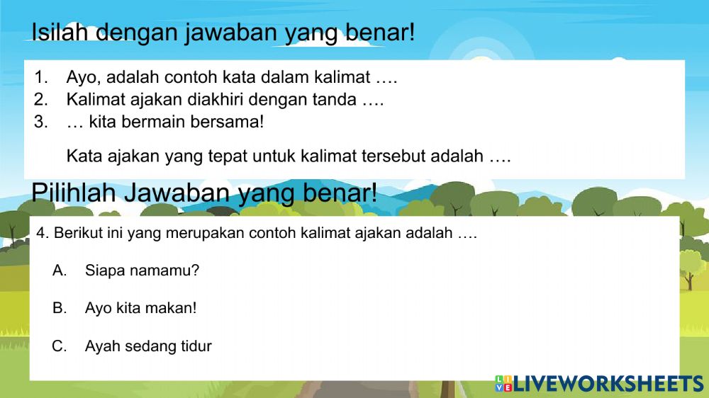 Detail Contoh Kata Ajakan Nomer 16