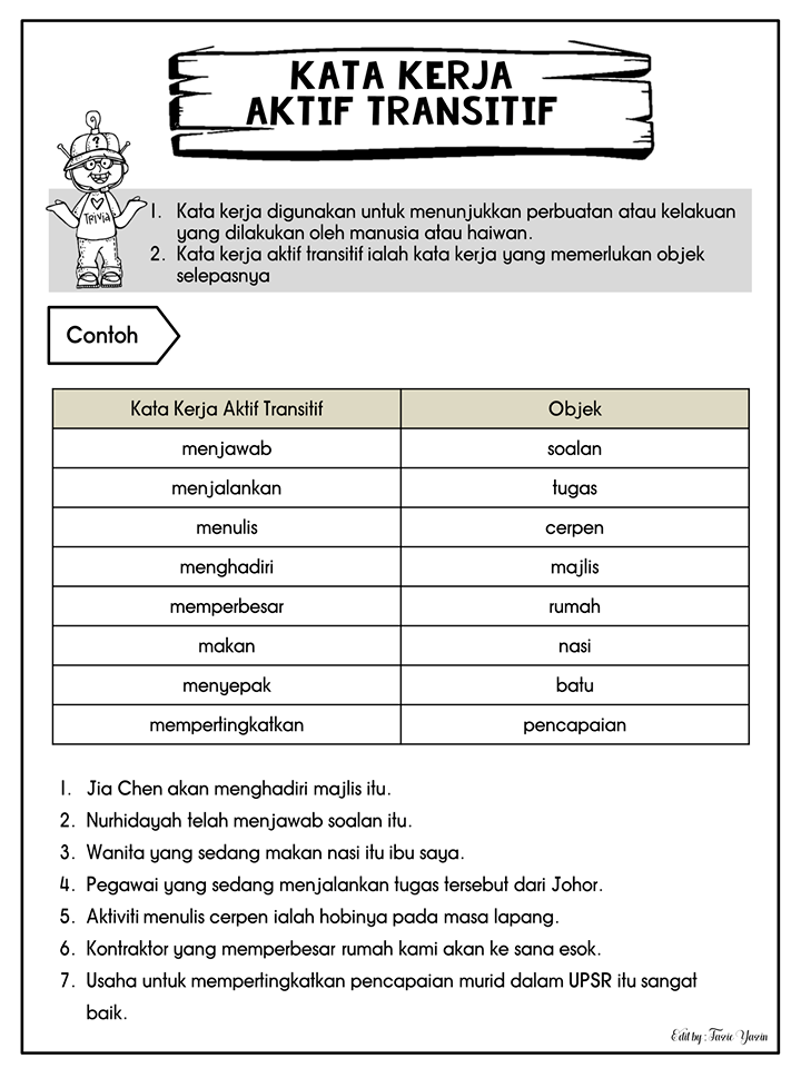 Detail Contoh Kata Aktif Nomer 17