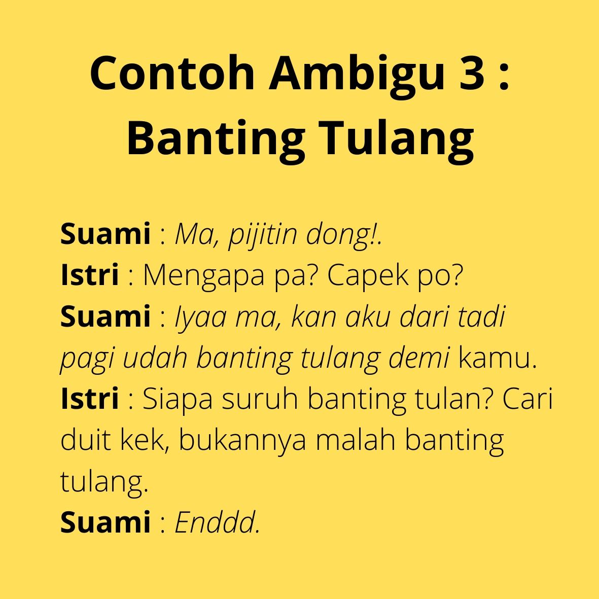 Detail Contoh Kata Ambigu Nomer 5