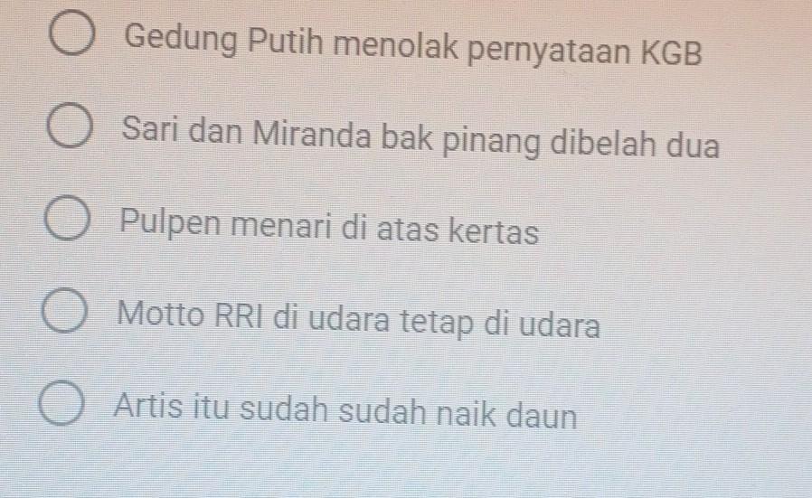 Detail Contoh Kata Asosiasi Nomer 5