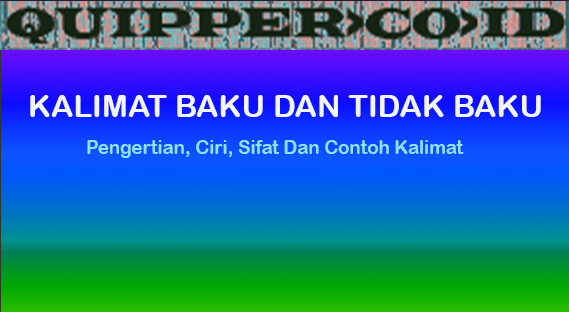 Detail Contoh Kata Baku Nomer 53