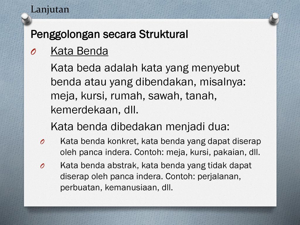 Detail Contoh Kata Benda Abstrak Nomer 13