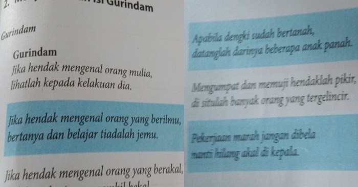 Detail Contoh Kata Berima Akhir Sebagian Nomer 36