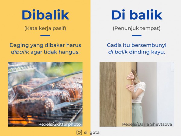 Detail Contoh Kata Di Yang Dipisah Nomer 39