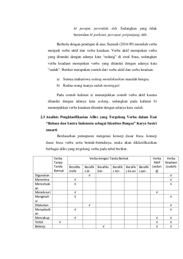 Detail Contoh Kata Frasa Verba Nomer 57