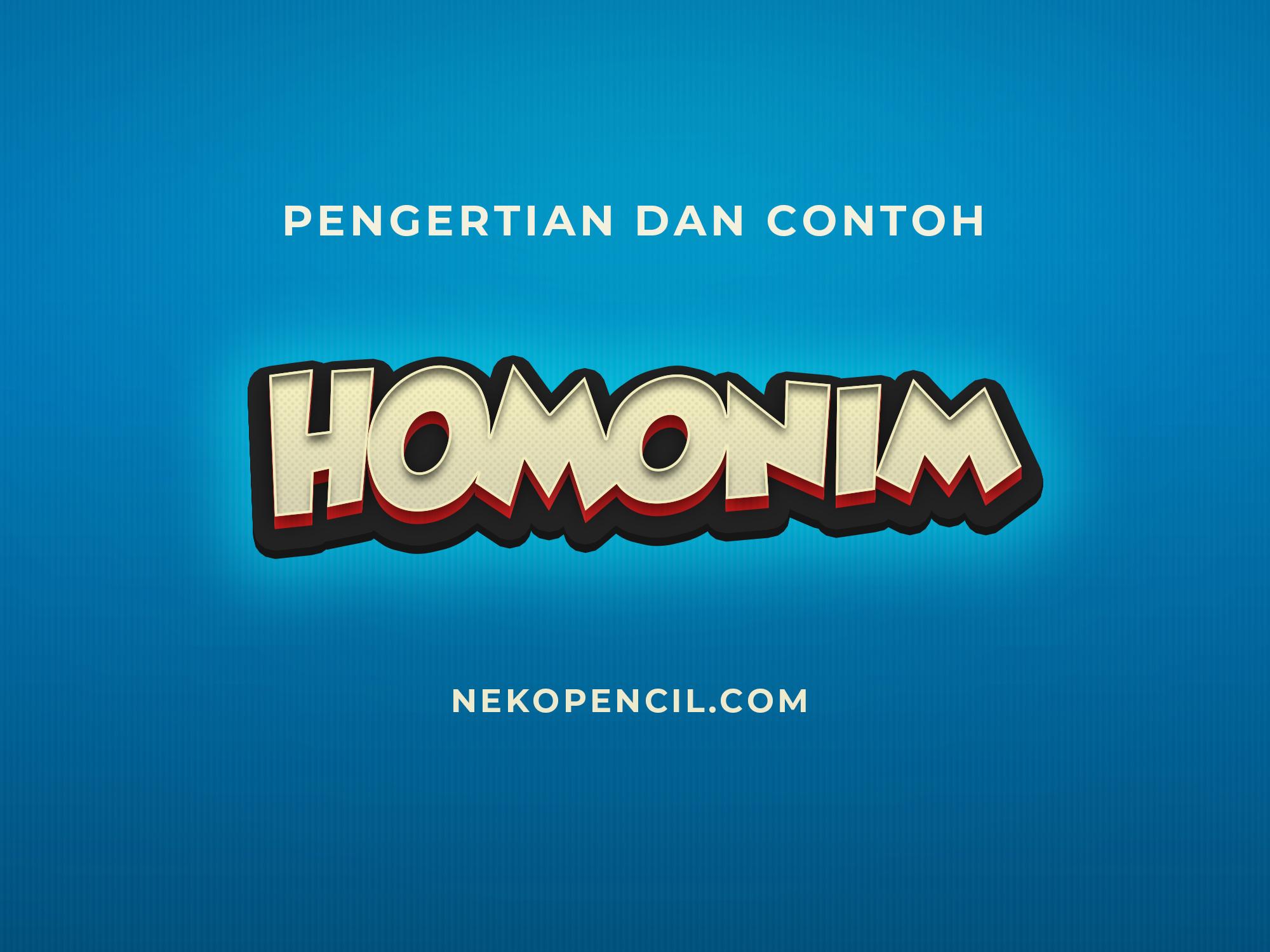 Detail Contoh Kata Homonim Nomer 23