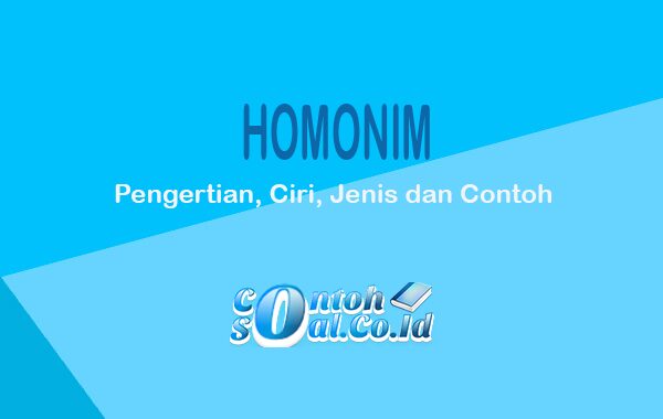 Detail Contoh Kata Homonim Nomer 48