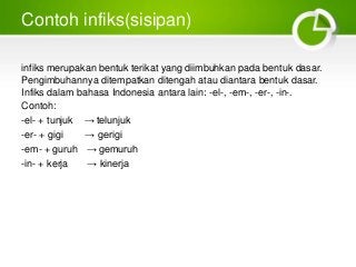 Detail Contoh Kata Infiks Nomer 18