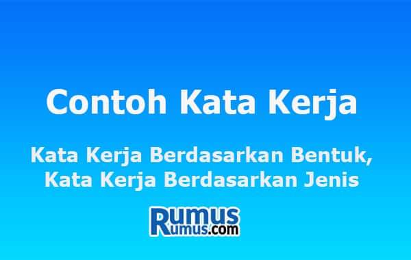 Detail Contoh Kata Kata Kerja Nomer 9