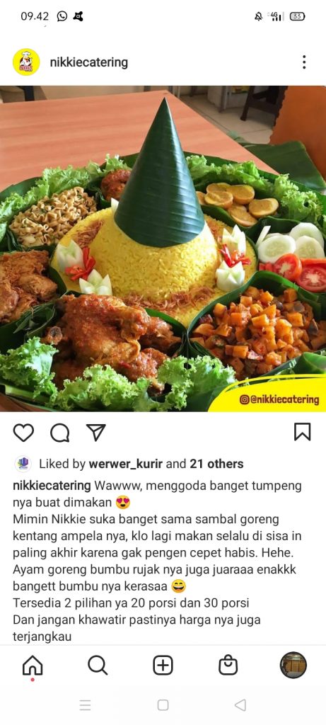 Detail Contoh Kata Kata Promosi Makanan Di Instagram Nomer 9