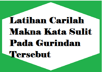 Detail Contoh Kata Kata Sulit Nomer 39