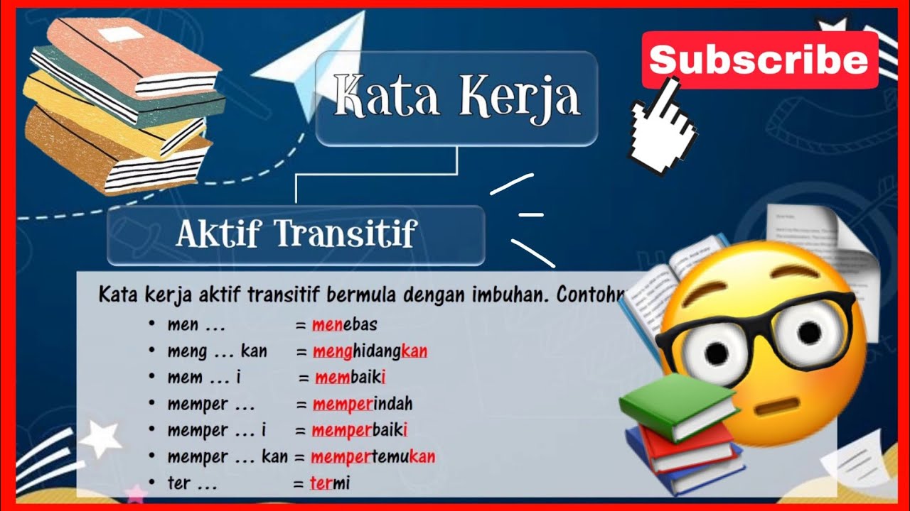 Detail Contoh Kata Kerja Aktif Dan Pasif Nomer 24