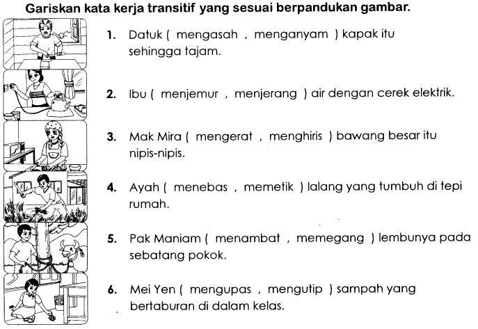 Detail Contoh Kata Kerja Aktif Dan Pasif Nomer 55