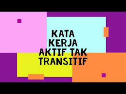 Detail Contoh Kata Kerja Aktif Transitif Nomer 30