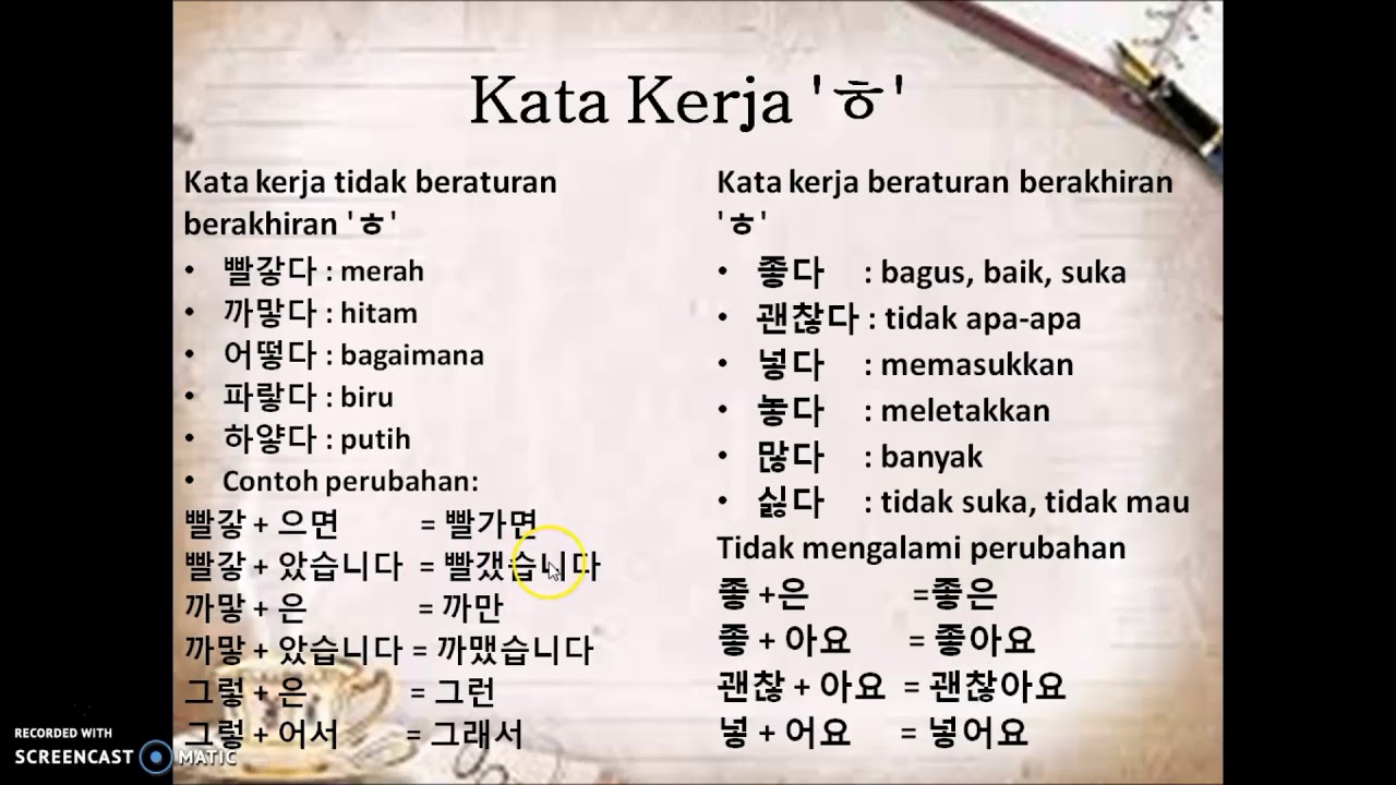 Detail Contoh Kata Kerja Beraturan Dan Tidak Beraturan Nomer 23