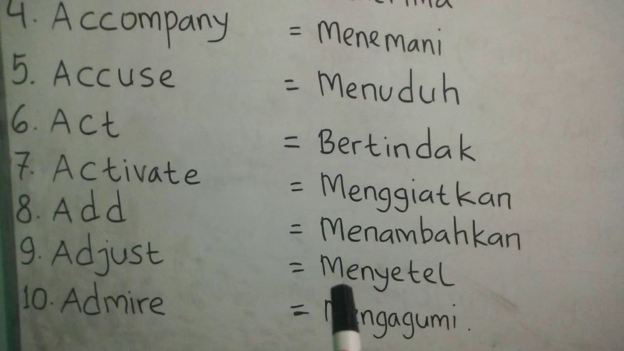 Detail Contoh Kata Kerja Beraturan Dan Tidak Beraturan Nomer 25