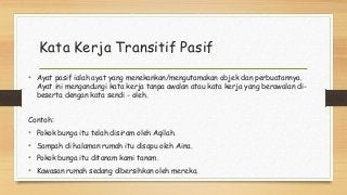 Detail Contoh Kata Kerja Transitif Nomer 19