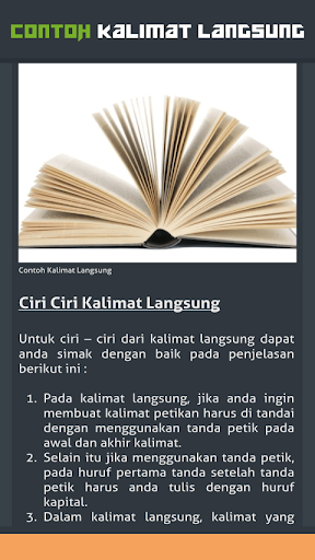 Detail Contoh Kata Langsung Nomer 18