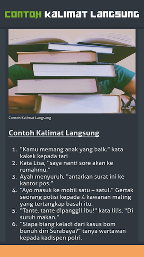 Detail Contoh Kata Langsung Nomer 4