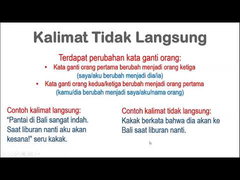 Detail Contoh Kata Langsung Nomer 5