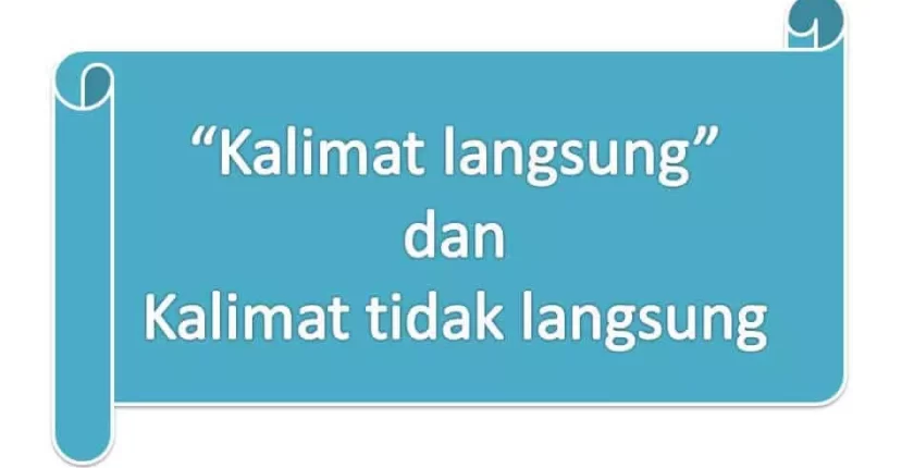 Detail Contoh Kata Langsung Nomer 40