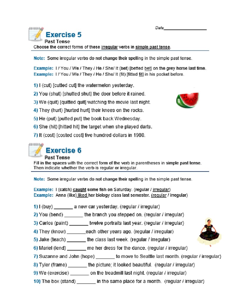 Detail Contoh Kata Past Tense Nomer 17