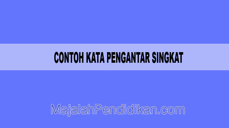 Detail Contoh Kata Pengantar Portofolio Nomer 24