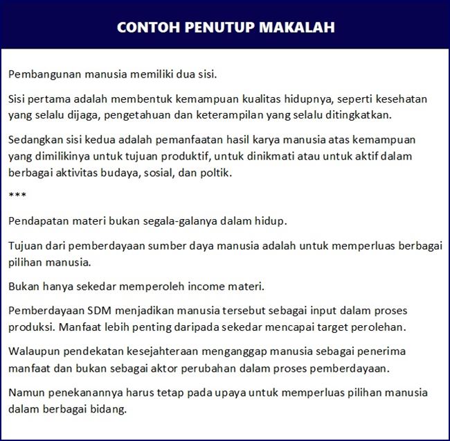 Detail Contoh Kata Penutup Makalah Nomer 32