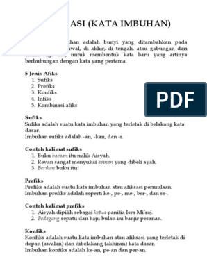 Detail Contoh Kata Prefiks Nomer 16