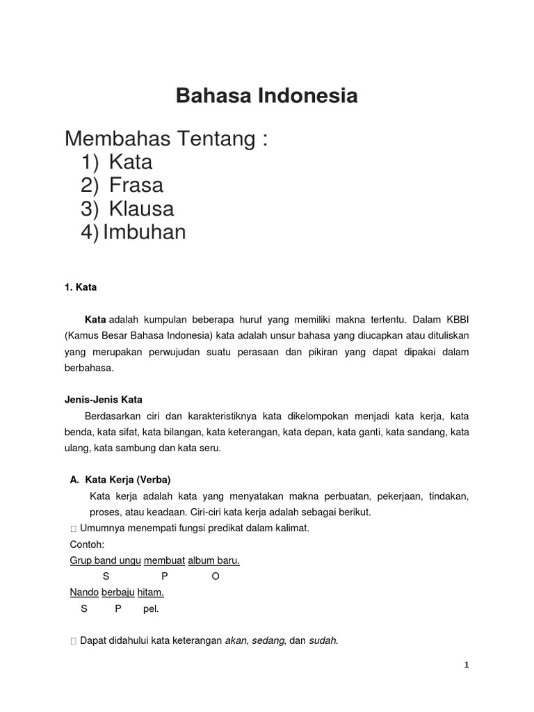 Detail Contoh Kata Sifat Indonesia Nomer 42