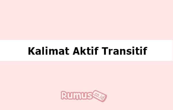 Detail Contoh Kata Transitif Nomer 25