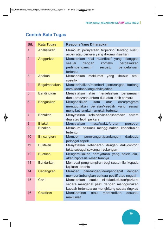 Detail Contoh Kata Tugas Nomer 2