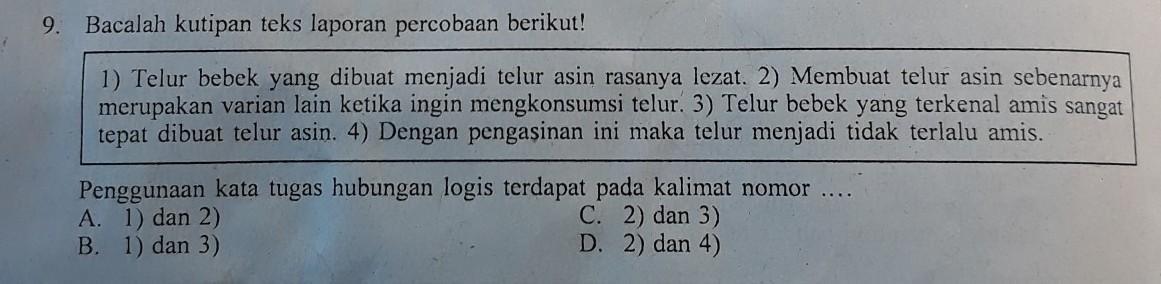 Detail Contoh Kata Tugas Brainly Nomer 20