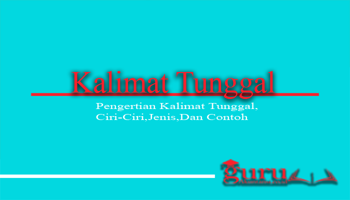 Detail Contoh Kata Tunggal Nomer 17